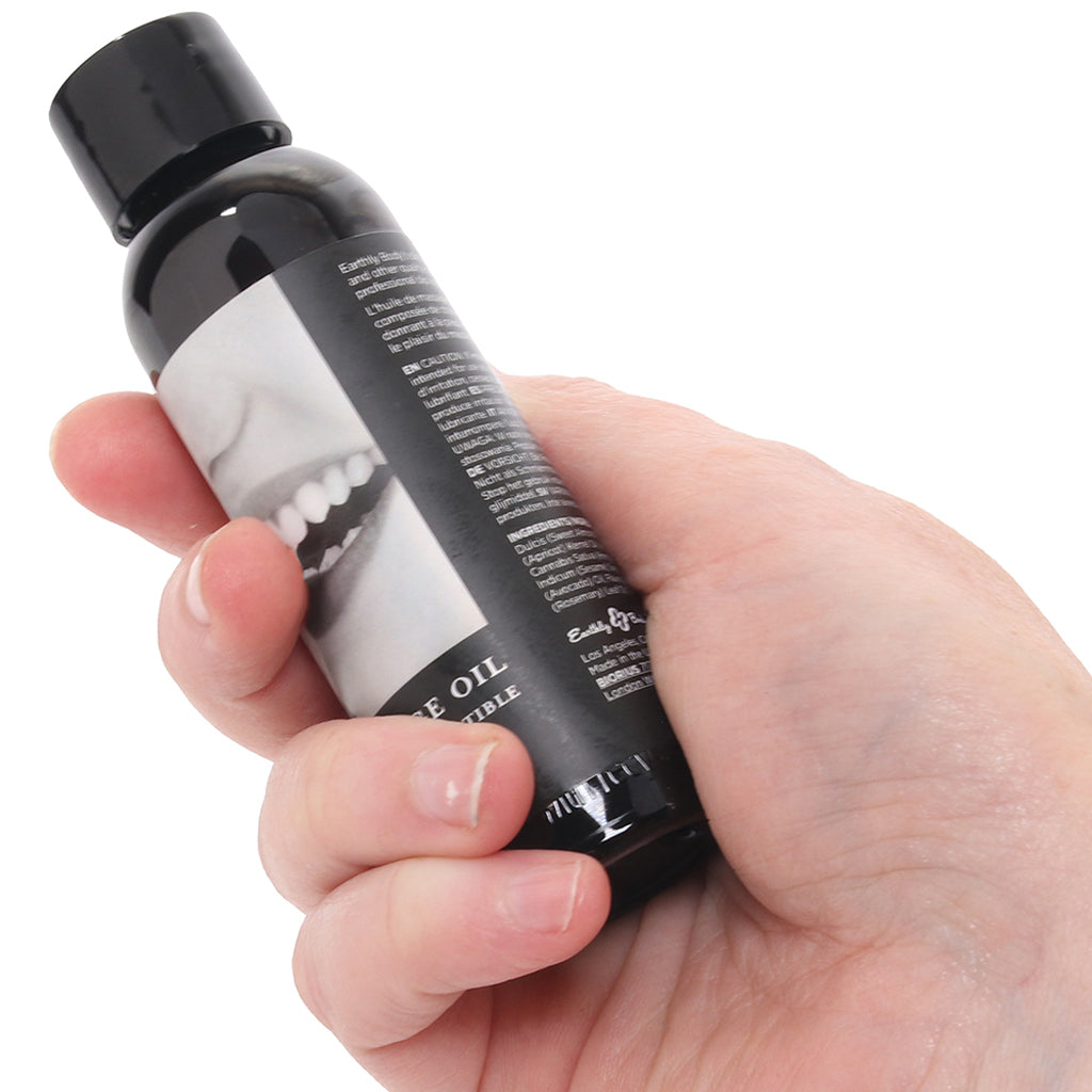 Edible Massage Oil 2oz/60ml in Juicy Watermelon - Image 4
