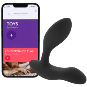 We-Vibe Vector+ Prostate Massager in Charcoal