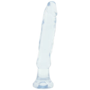 Crystal Jellies Anal Starter Dildo in Clear