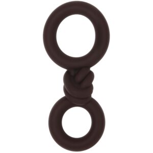 Cooper Liquid Silicone Dual Super Stretch C-Ring in Dark