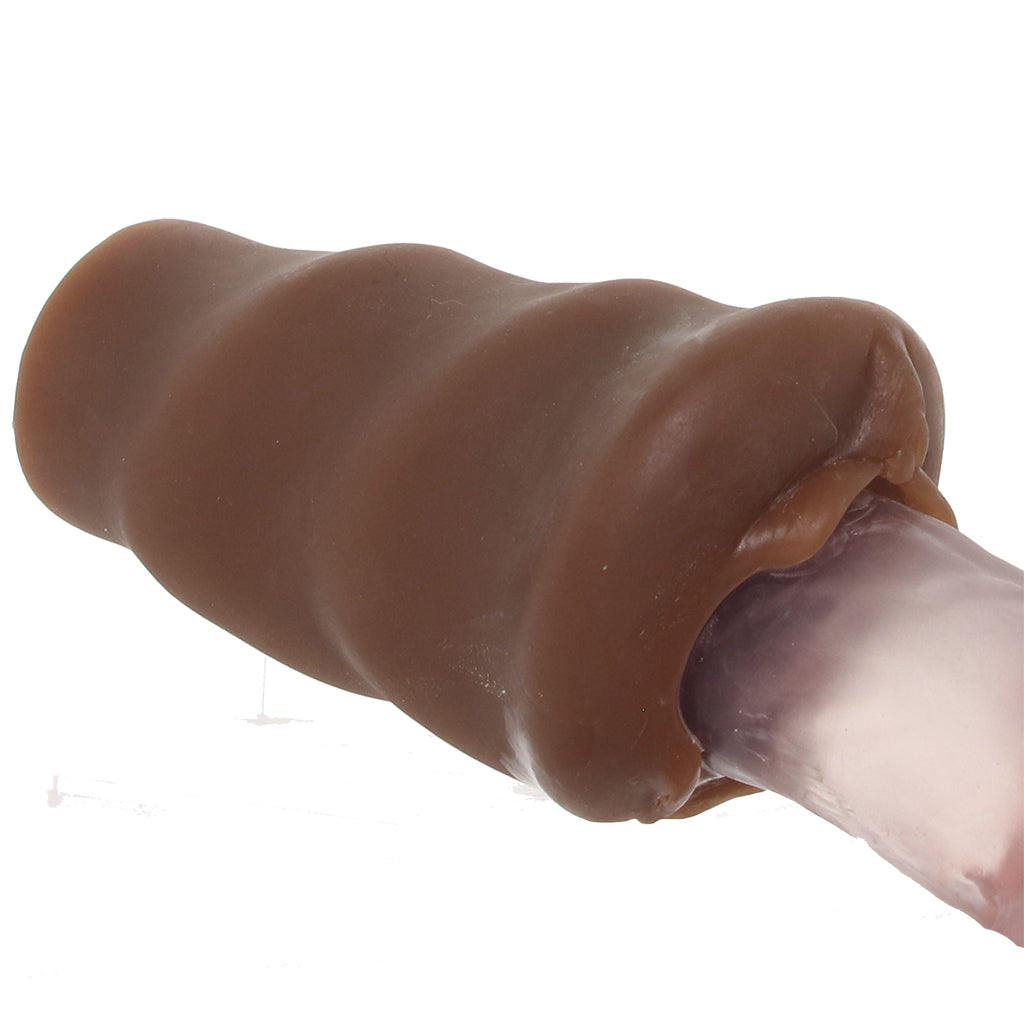 Vivid Raw Pound It Pure Skin Stroker in Brown - Image 8