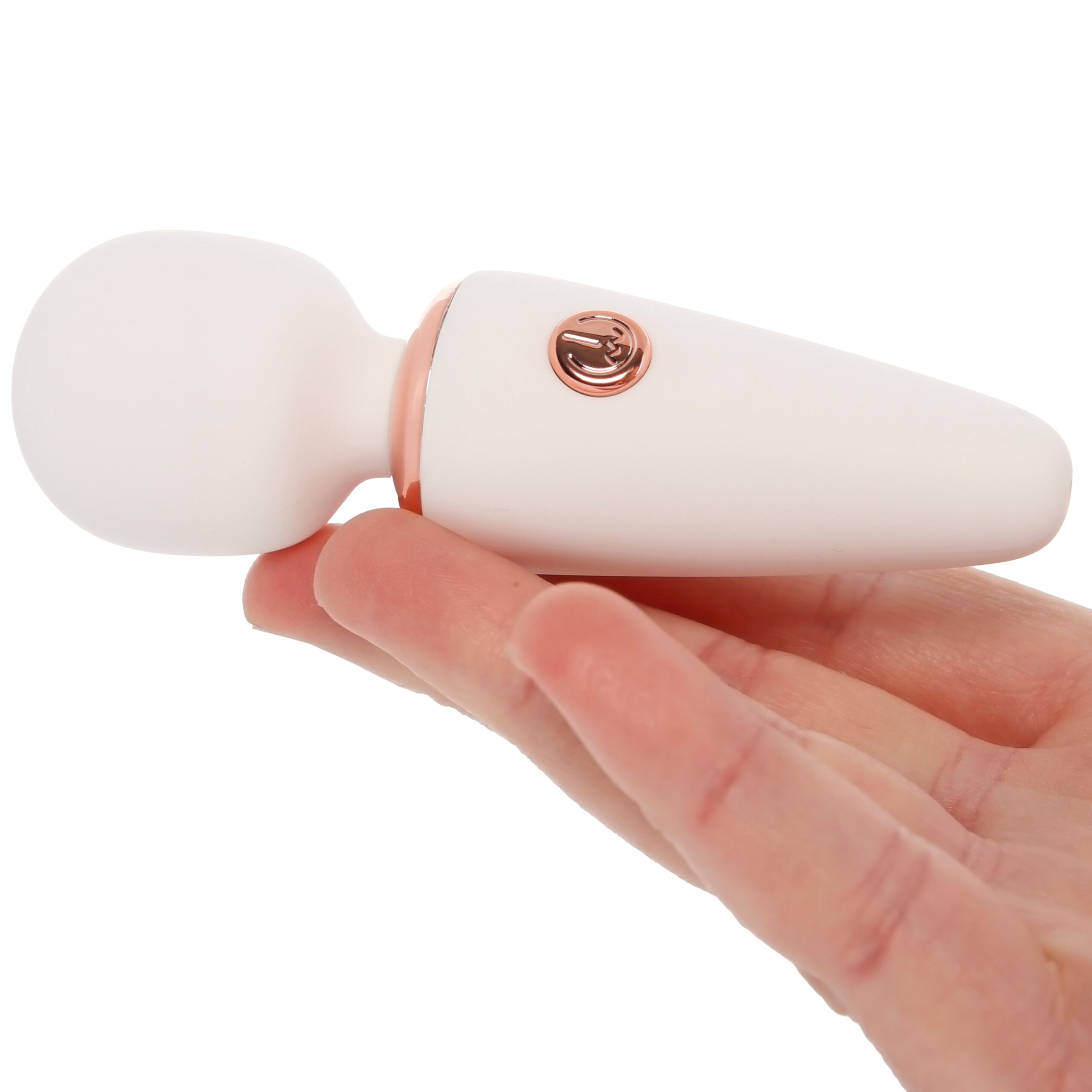 Le Wand Mini Micro Wand Vibe in White - Image 4