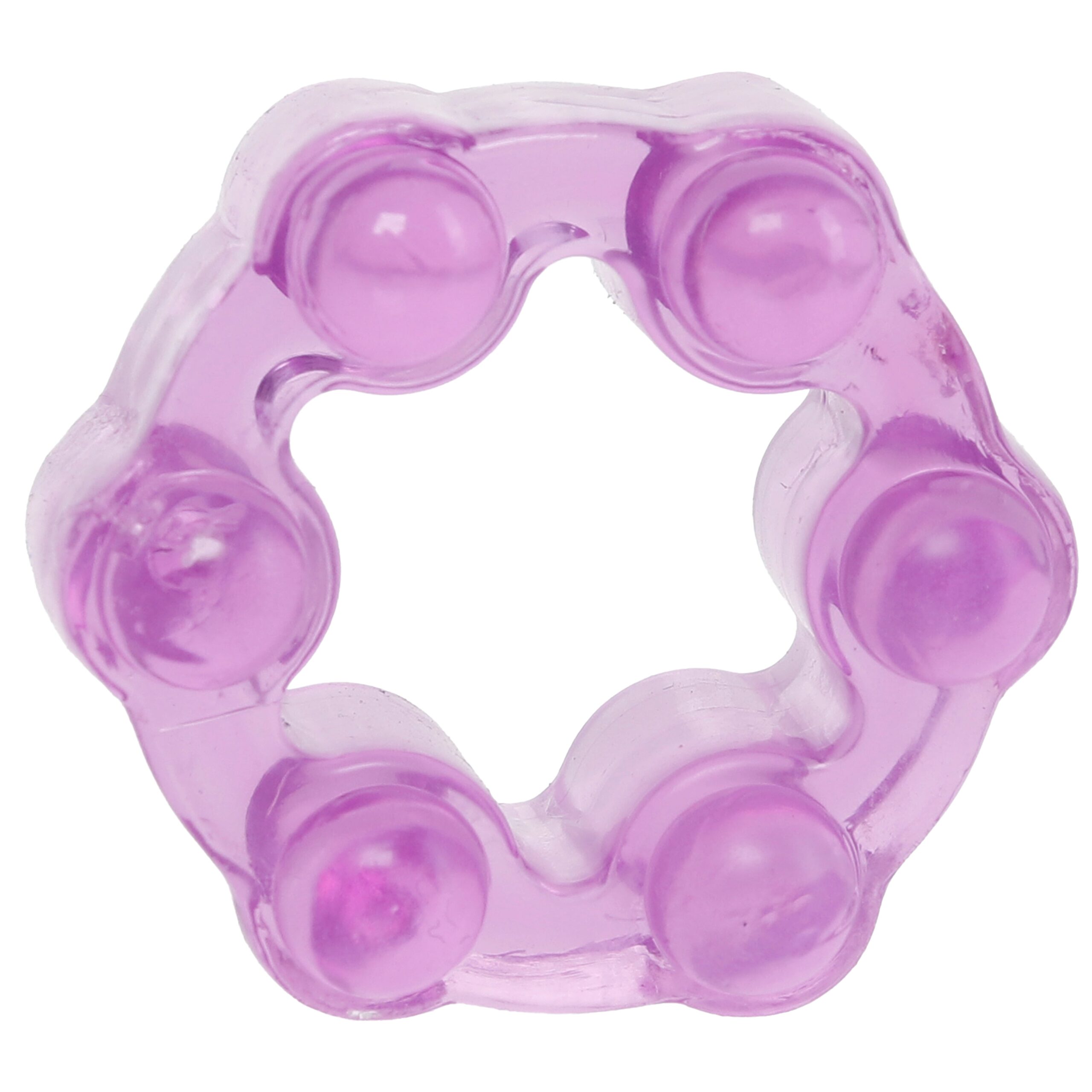 Crystal Jellies Performance Cock Ring Set in Purple - Image 3