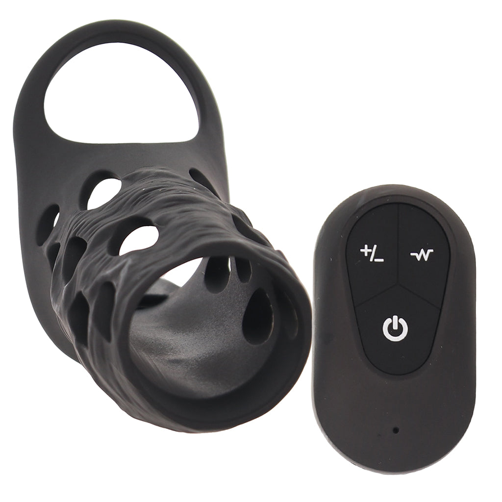 Renegade Edge Vibrating Sleeve with Remote - Image 5
