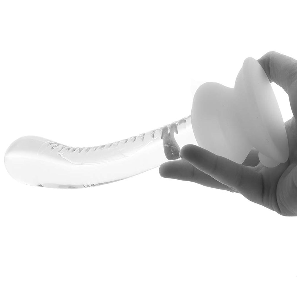 Icicles No. 88 Glass Dildo in Clear - Image 4