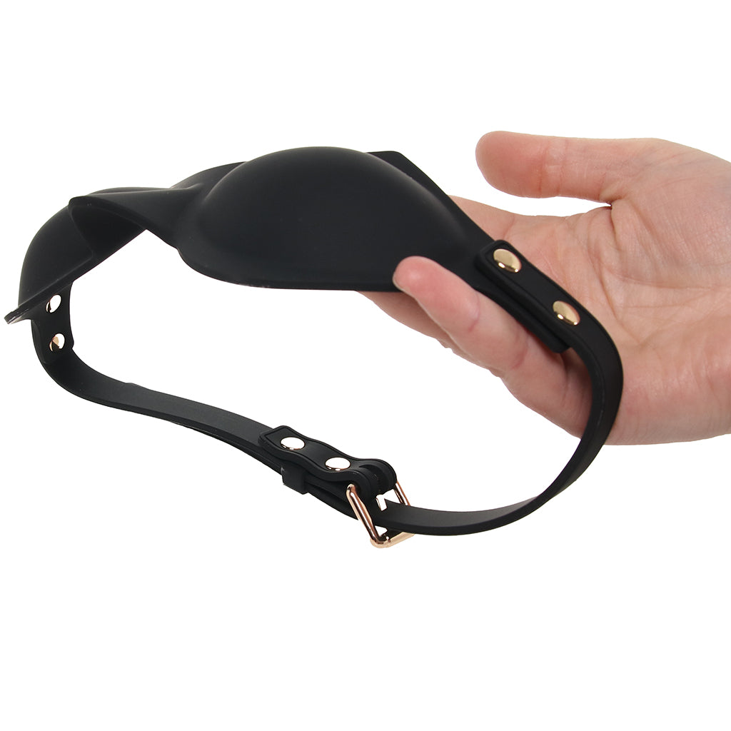 Temptasia Ardor Silicone Blindfold in Black - Image 4