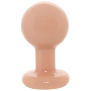The Classic Medium Round Butt Plug in Cream