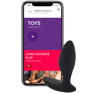 We-Vibe Ditto+ Vibrating Anal Plug in Black