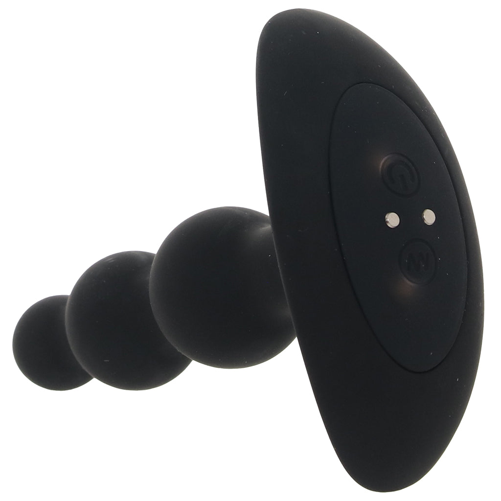A-Play Beaded 5.5 Inch Anal Vibe in Black - Image 5
