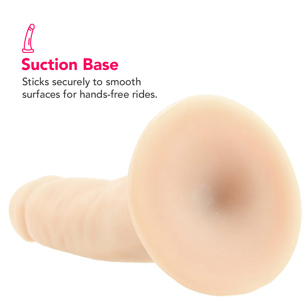 Dr. Skin 5.5 Inch Cock with Suction Cup in Beige - Image 5