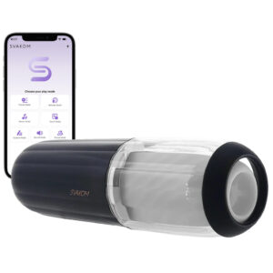 Alex Neo 2 Interactive Thrusting Masturbator in Dark Blue