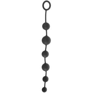 Anal Adventures Platinum Large Silicone Anal Beads