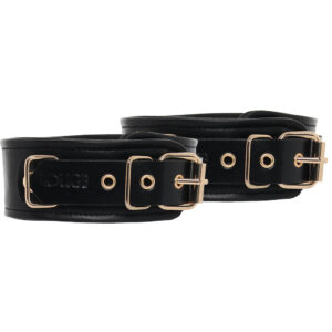 Leather Ankle Cuffs