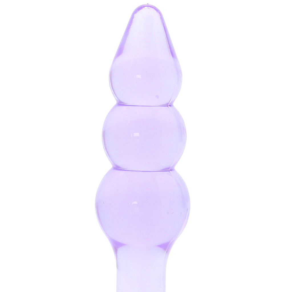 Jelly Rancher Ripple T Butt Plug in Purple - Image 2