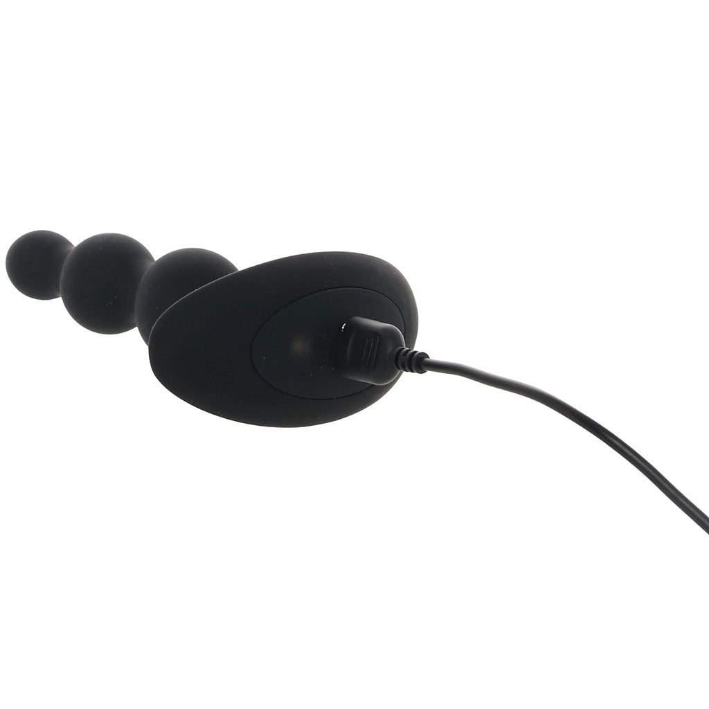 A-Play Beaded 5.5 Inch Anal Vibe in Black - Image 7