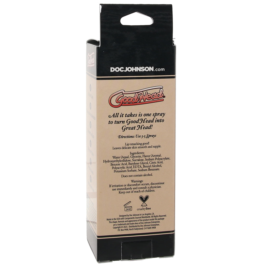 GoodHead Juicy Mouth Spray 2oz/59ml in Champagne & Berry - Image 8