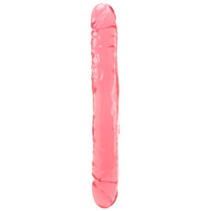 Crystal Jellies 12 Inch Double Dildo in Pink