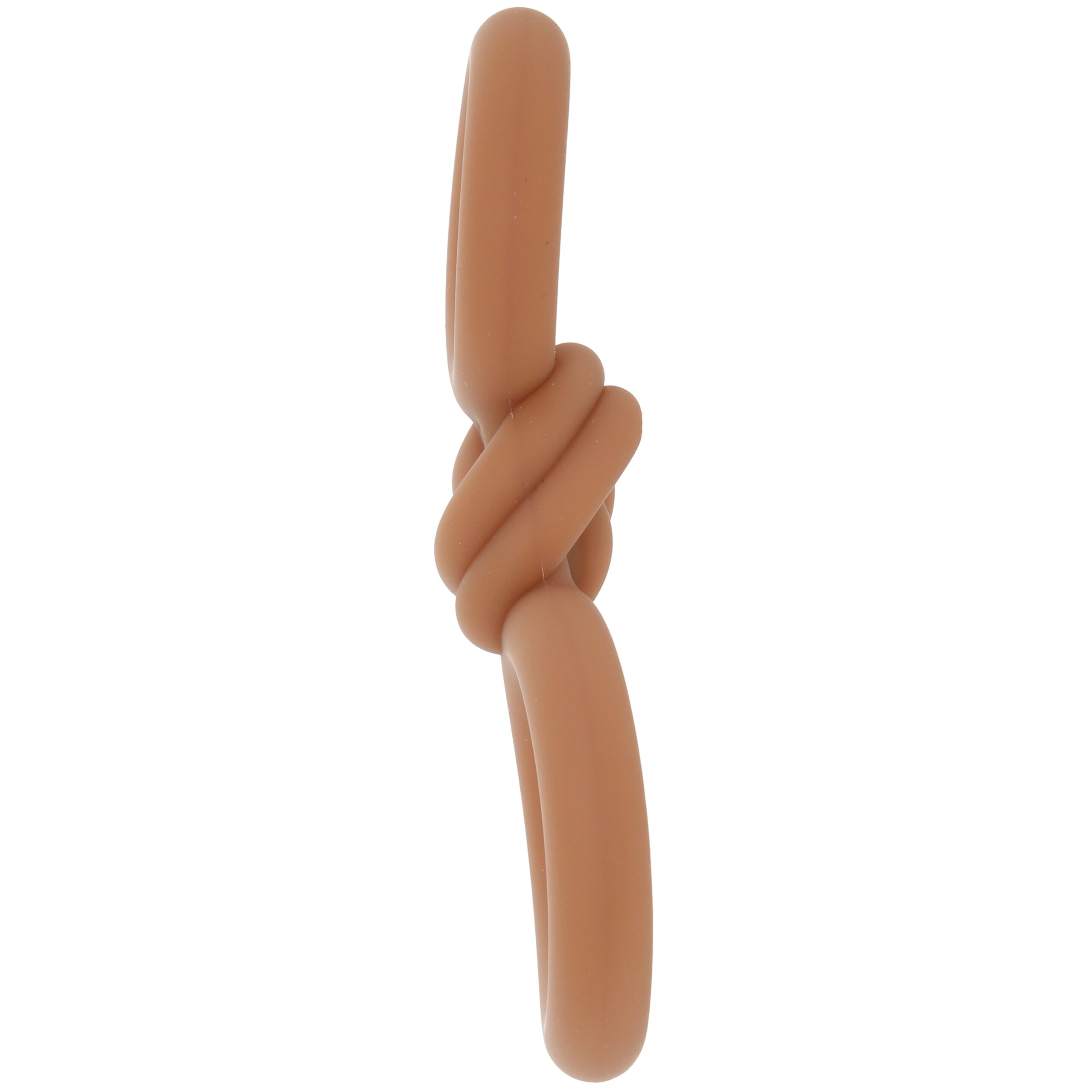 Cooper Liquid Silicone Dual Super Stretch C-Ring in Tan - Image 5