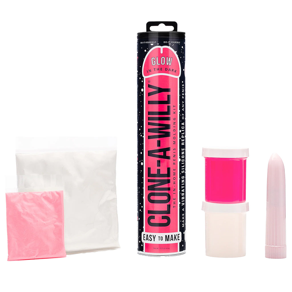 Clone-A-Willy Glow in the Dark in Hot Pink - Image 3