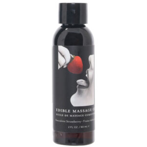 Edible Massage Oil 2oz/60ml in Strawberry