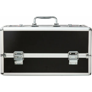 Simple and True Lockable Large Vibrator Case in Black