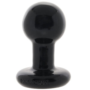 The Classic Small Round Butt Plug in Black