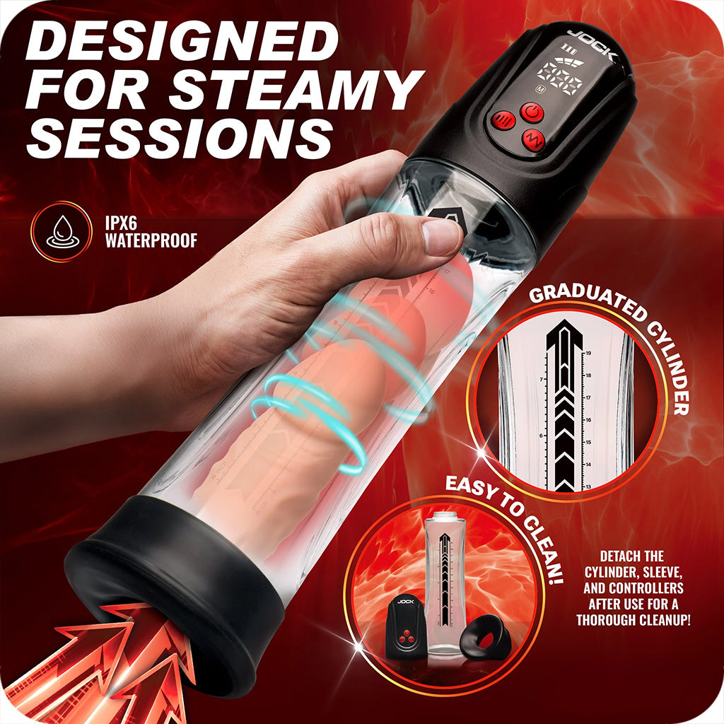 Jock Power Up Digital Automatic Penis Pump - Image 6