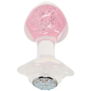 Booty Bling Jewelled Silicone Butt Plug in Large