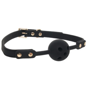 Temptasia Ardor Silicone Ball Gag in Black