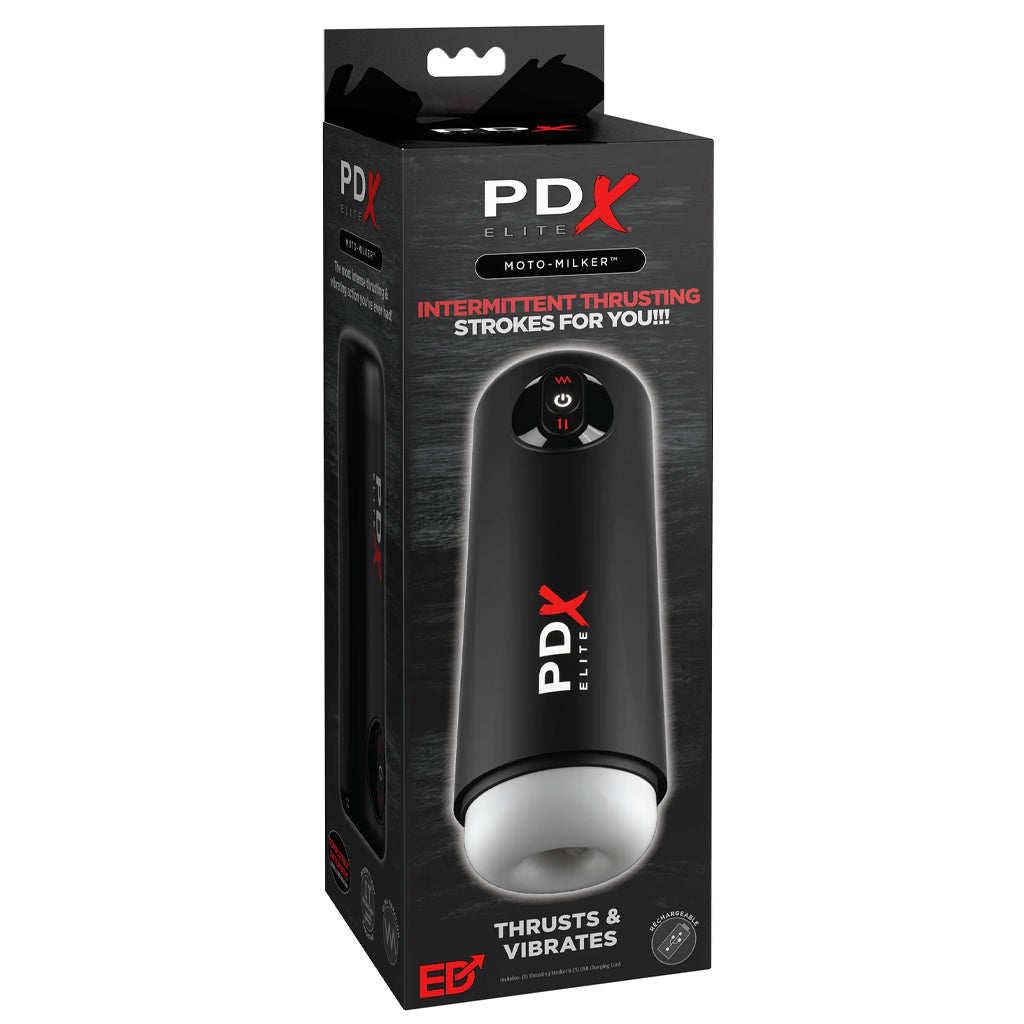 PDX Elite Moto Milker Thrusting Auto Stroker - Image 6