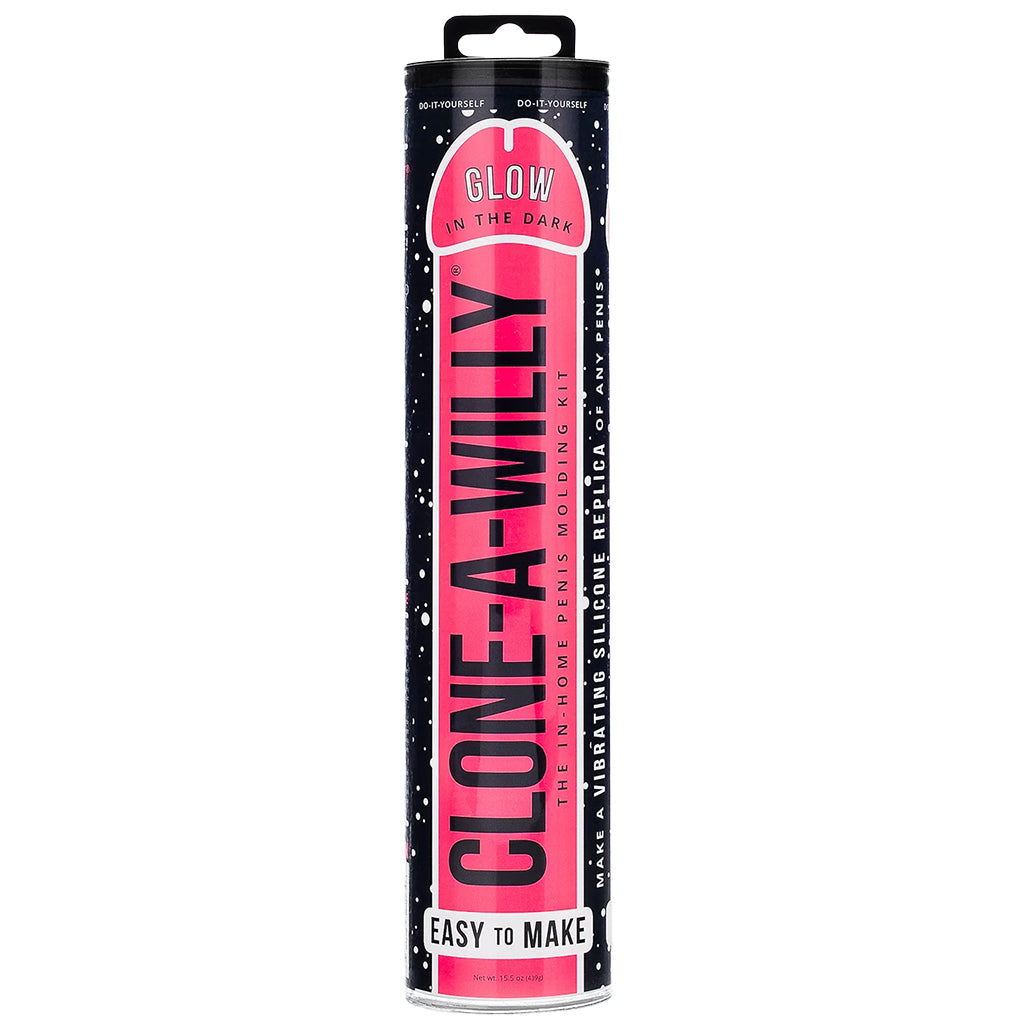 Clone-A-Willy Glow in the Dark in Hot Pink - Image 9
