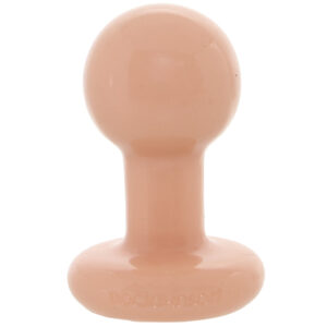 The Classic Small Round Butt Plug in Cream