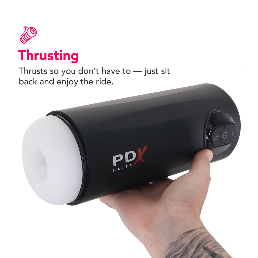 PDX Elite Moto Milker Thrusting Auto Stroker - Image 3