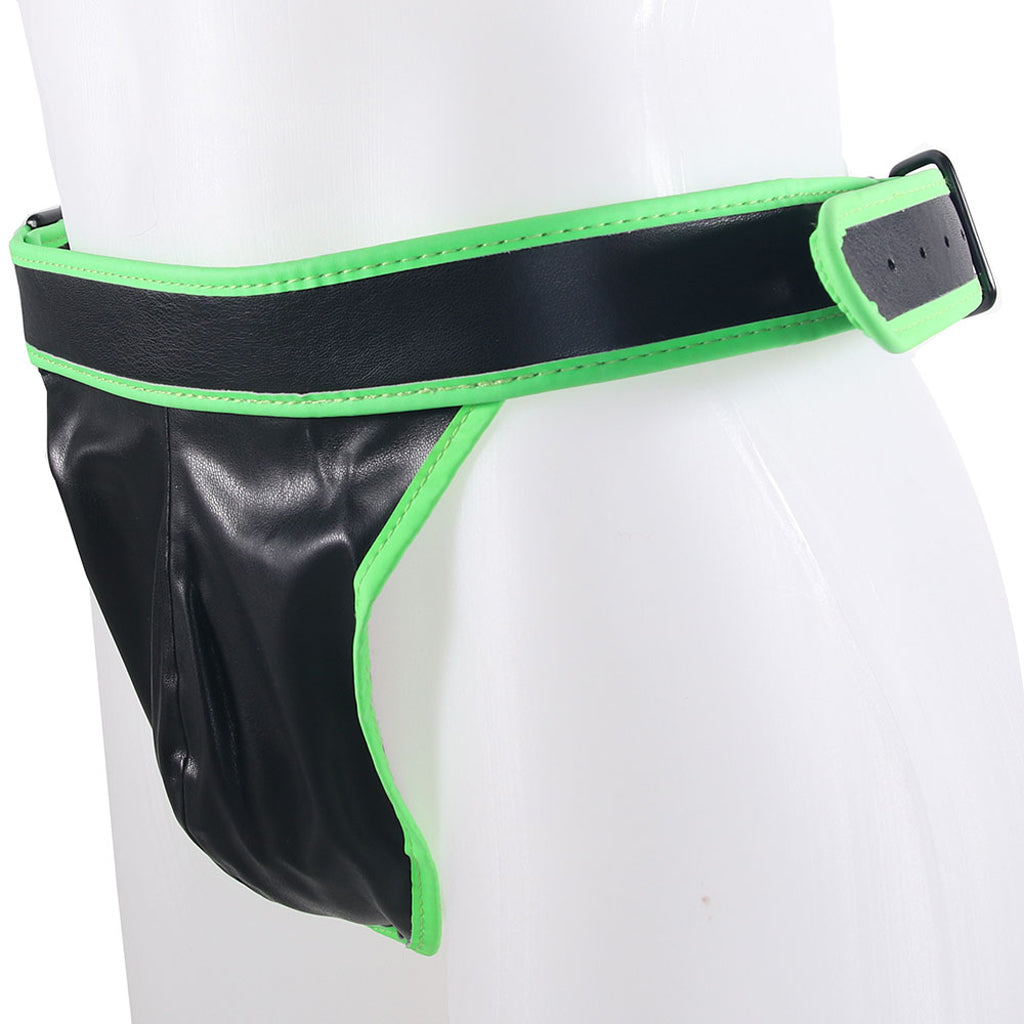 Ouch! Glow In The Dark Side Buckle Jock Strap /XL - Image 2