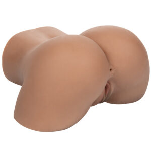 Stroke It Life Size Pussy & Ass Masturbator in Brown