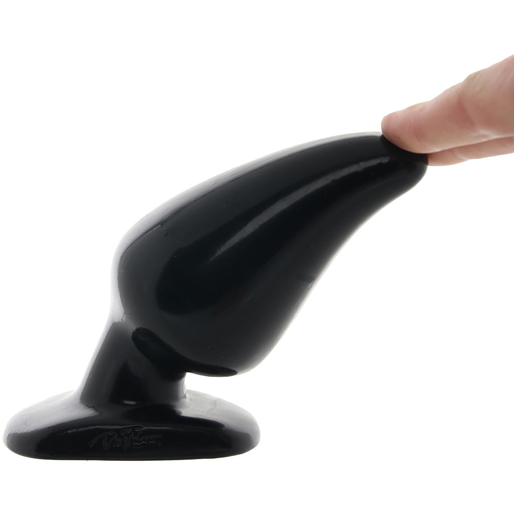 The Classic Large Butt Plug in Black - Image 8