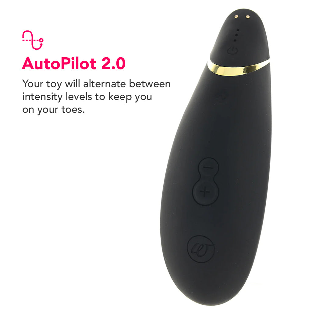 Womanizer Premium 2 Pleasure Air Stimulator in Black - Image 5