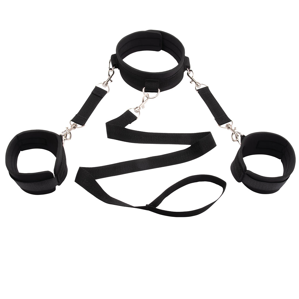 Collar & Leash Set with Removable Cuffs - Image 4